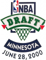 NBA Draft 1999-1900 Logo decal sticker