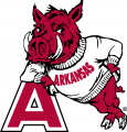 Arkansas Razorbacks 1955-1973 Secondary Logo Sticker Heat Transfer
