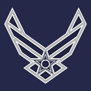 Airforce Dallas Cowboys Logo decal sticker