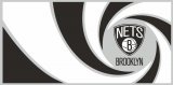 007 Brooklyn Nets logo decal sticker