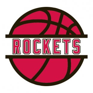Basketball Houston Rockets Logo Sticker Heat Transfer