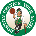 Boston Celtics Customized Logo decal sticker