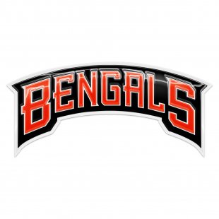 Cincinnati Bengals Crystal Logo decal sticker