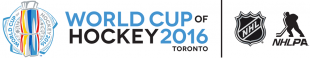 World Cup of Hockey 2016-2017 Wordmark Logo decal sticker