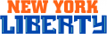 New York Liberty 1997-2019 Wordmark Logo Sticker Heat Transfer
