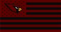 Arizona Cardinals Flag001 logo decal sticker