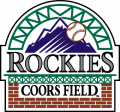 Colorado Rockies 1995-Pres Stadium Logo Sticker Heat Transfer