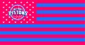 Detroit Pistons Flag001 logo decal sticker
