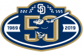 San Diego Padres 2019 Anniversary Logo 02 Sticker Heat Transfer