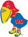 Kansas Jayhawks 1923-1928 Primary Logo Sticker Heat Transfer