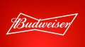 Budweiser brand logo decal sticker