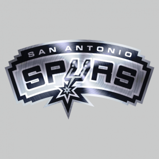 San Antonio Spurs Stainless steel logo Sticker Heat Transfer