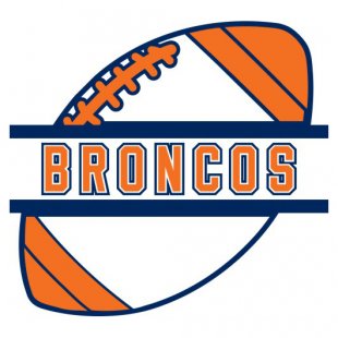 Football Denver Broncos Logo decal sticker