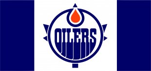 Edmonton Oilers Flag001 logo Sticker Heat Transfer