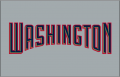 Washington Nationals 2005-2008 Jersey Logo decal sticker