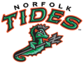 Norfolk Tides 2016-Pres Alternate Logo decal sticker