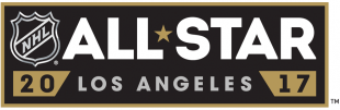 NHL All-Star Game 2016-2017 Wordmark Logo Sticker Heat Transfer