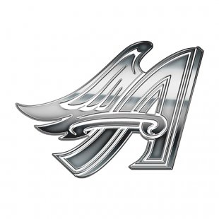 Los Angeles Angels of Anaheim Silver Logo decal sticker