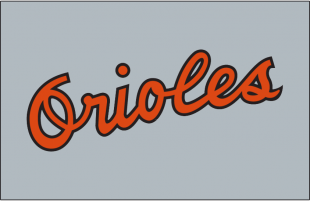 Baltimore Orioles 1973-1988 Jersey Logo Sticker Heat Transfer