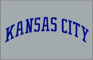 Kansas City Royals 1971-1972 Jersey Logo Sticker Heat Transfer