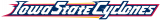 Iowa State Cyclones 1995-2007 Wordmark Logo 03 decal sticker