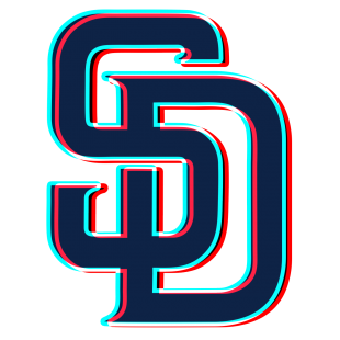 Phantom San Diego Padres logo decal sticker