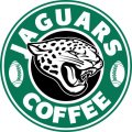 Jacksonville Jaguars starbucks coffee logo Sticker Heat Transfer