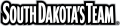 South Dakota Coyotes 2004-2011 Wordmark Logo 03 Sticker Heat Transfer