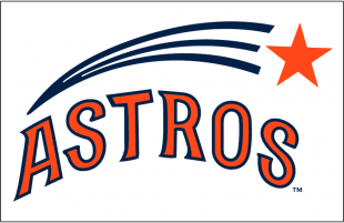 Houston Astros 1971-1974 Jersey Logo Sticker Heat Transfer