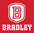 Bradley Braves 2012-Pres Primary Dark Logo decal sticker