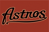 Houston Astros 2007-2012 Batting Practice Logo Sticker Heat Transfer