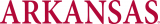 Arkansas Razorbacks 1980-2000 Wordmark Logo 03 decal sticker