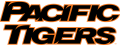 Pacific Tigers 1998-Pres Wordmark Logo 02 Sticker Heat Transfer