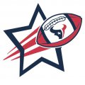 Houston Texans Football Goal Star logo decal sticker