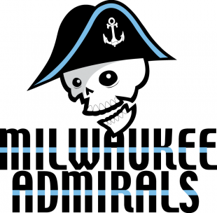 Milwaukee Admirals 2006 07-2014 15 Primary Logo Sticker Heat Transfer