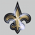 New Orleans Saints Stainless steel logo decal sticker