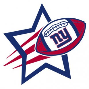 New York Giants Football Goal Star logo decal sticker