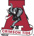 Alabama Crimson Tide 1974-2000 Primary Logo Sticker Heat Transfer