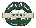 Milwaukee Bucks Lips Logo decal sticker