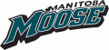 Manitoba Moose 2005 06-2010 11 Wordmark Logo Sticker Heat Transfer