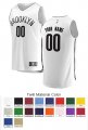 Brooklyn Nets Custom Letter and Number Kits for Association Jersey Material Twill
