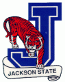 Jackson State Tigers 1980-1993 Primary Logo Sticker Heat Transfer