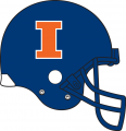 Illinois Fighting Illini 2012-2013 Helmet Sticker Heat Transfer