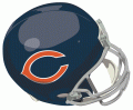 Chicago Bears 1974-1982 Helmet Logo Sticker Heat Transfer