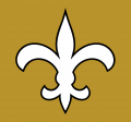 New Orleans Saints 1976-1999 Alt on Dark Logo decal sticker