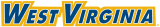 West Virginia Mountaineers 2002-Pres Wordmark Logo 2 Sticker Heat Transfer