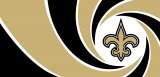 007 New Orleans Saints logo decal sticker