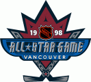 NHL All-Star Game 1997-1998 Logo decal sticker