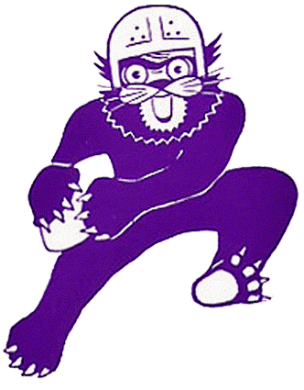 Northwestern Wildcats 1959-1967 Primary Logo Sticker Heat Transfer