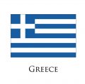 Greece flag logo decal sticker